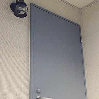 玄関/入り口/無塗装/錆止めまで/汚れがはげしい/このまま朽ちるのを待つのインテリア実例 - 2014-05-01 02:52:51