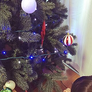 リビング/クリスマス飾り付け/クリスマスツリーのインテリア実例 - 2015-12-05 17:24:28