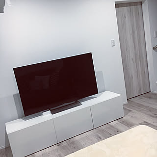リビング/IKEA/テレビボード/ホワイトインテリア/ホワイトが好き...などのインテリア実例 - 2018-02-13 03:27:10