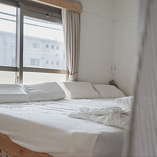 寝室インテリア/寝室/暮らしを整える/シンプルな暮らし/IKEA...などのインテリア実例 - 2020-08-16 18:06:58