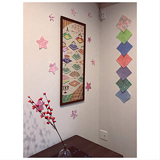 和柄折り紙のインテリア実例 Roomclip ルームクリップ