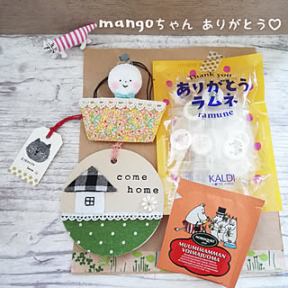 mango ちゃんからの仲良し便♡/mango ちゃんの作品♡/嬉しすぎる便♡♡/mango ちゃんありがとう♡/仲良し合唱団♡...などのインテリア実例 - 2019-06-15 14:11:35