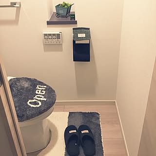 バス/トイレ/トイレットペーパーホルダー/しまむらハリスツイード/マンションインテリア/mt CASA...などのインテリア実例 - 2017-02-02 22:09:40