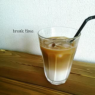 キッチン/インスタ→maison_sea/セリア/100均/アイスカフェオレ...などのインテリア実例 - 2016-05-05 16:56:35