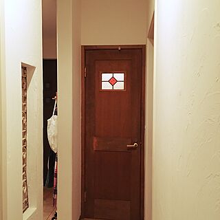 ステンドグラス好き/ドア/アンティーク/トイレのドアのインテリア実例 - 2016-04-06 02:45:02