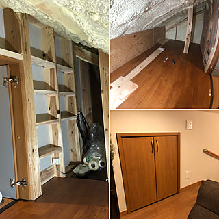 部屋全体/DIY/屋根裏部屋改造計画/屋根裏収納/屋根裏部屋...などのインテリア実例 - 2018-05-04 23:42:54