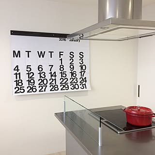 リビング/STAUB/stendig calendar/toyokitchenのインテリア実例 - 2015-12-25 16:22:18