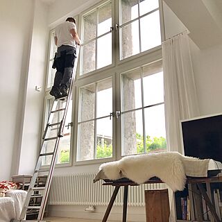 部屋全体/掃除/窓拭き/Instagram: jucom.de/ベルリン暮らしのインテリア実例 - 2017-05-24 21:18:17