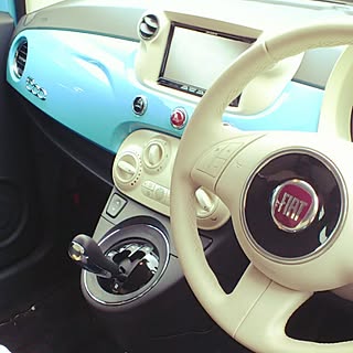 部屋全体/車/車の中/FIAT500/チンクエチェント...などのインテリア実例 - 2016-04-16 10:19:38