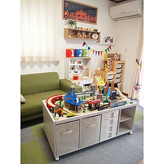 子供部屋/DIY/カラーボックスのインテリア実例 - 2015-01-08 22:21:35