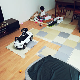 部屋全体/建売/クッションマット/遊び道具に/発想力...などのインテリア実例 - 2019-09-08 11:21:33