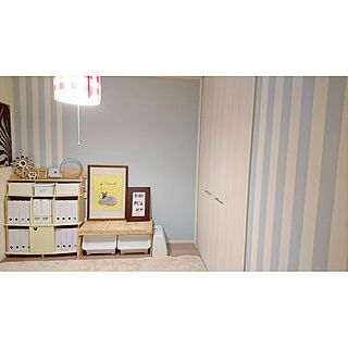 収納アイデア/IKEAリメイク/salut!/IKEA/こどもと暮らす。...などのインテリア実例 - 2017-01-23 06:41:37