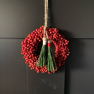 玄関 入り口 輪飾りのインテリア実例 Roomclip ルームクリップ