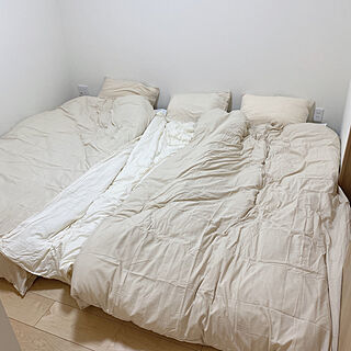 ベッド周り/ナチュラル/IKEA/北欧/ニトリ...などのインテリア実例 - 2023-10-09 15:59:13