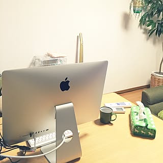 リビング/iMac/インコ/賃貸/ショウナンゴムのインテリア実例 - 2015-12-20 17:18:26