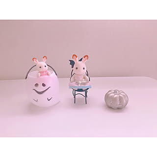 ハロウィンディスプレイ/こどものいる暮らし/ハロウィン/セリア/子ども部屋...などのインテリア実例 - 2021-09-12 15:46:07