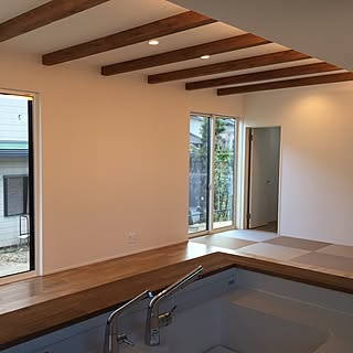 部屋全体/間接照明/新築建築中/注文住宅/梁...などのインテリア実例 - 2016-01-15 21:49:47