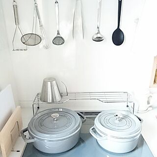 キッチン/無印良品/STAUB/staub22cm/staub26㎝のインテリア実例 - 2016-01-21 16:14:27