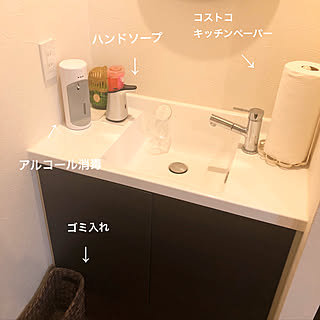 子どもと暮らす/コストコ キッチンペーパー /ミューズ電動ハンドソープ/自動消毒噴霧器/ウイルッシュ...などのインテリア実例 - 2019-12-19 16:48:21