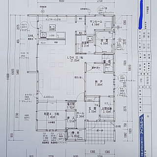 部屋全体/間取り/1階/アイフルホーム/LDK22畳...などのインテリア実例 - 2018-11-03 13:15:06