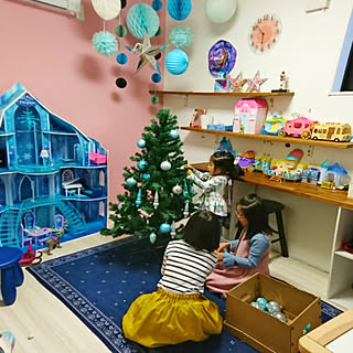 ベッド周り/クリスマス/子供と暮らす。/パーティー/子供部屋...などのインテリア実例 - 2018-11-26 19:05:43