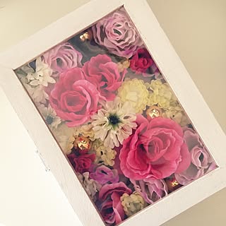 100均 フラワーボックスのおしゃれなアレンジ 飾り方のインテリア実例 Roomclip ルームクリップ