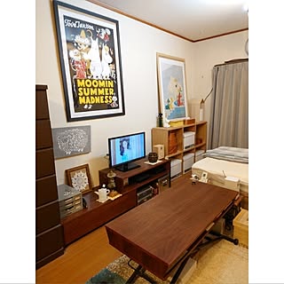 部屋全体/無印良品/一人暮らし/いつもいいねやコメありがとうございます♡/見ていただいてありがとうございます♡...などのインテリア実例 - 2023-07-19 18:56:32