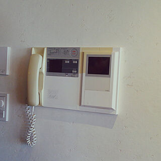 壁/天井/サンゲツ壁紙/インターフォンをどうにかしたい/幅広マスキングテープのインテリア実例 - 2019-04-16 16:35:31