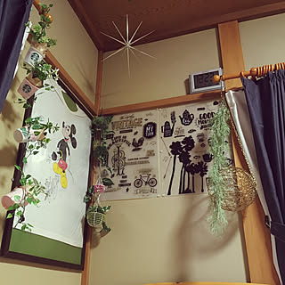 壁/天井/スターバックス 空きカップ/観葉植物/100均/DIY...などのインテリア実例 - 2017-09-22 00:35:28