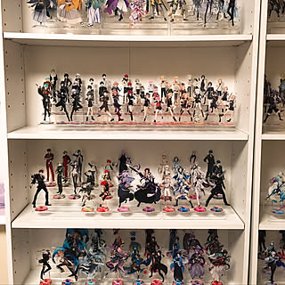 オタ部屋/フィギュア棚/刀剣乱舞/オタク部屋/棚のインテリア実例 - 2019-08-28 21:23:23