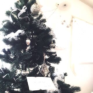 リビング/手作りドレス/クリスマスツリー/クリスマス/サンタさんへの手紙...などのインテリア実例 - 2016-12-17 20:00:58