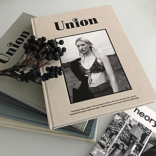 机/union magazine/Union/白黒/白...などのインテリア実例 - 2017-09-26 12:17:11