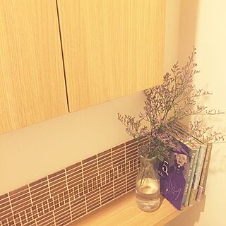 バス/トイレ/花/花瓶のお花のインテリア実例 - 2016-10-13 02:49:48