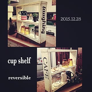 ベッド周り/カップshelf/オーダー品/木工雑貨/RC九州支部...などのインテリア実例 - 2015-12-28 15:04:12