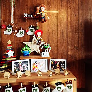 クリスマスツリー/クリスマス/セリア/DIY/マーキーライト...などのインテリア実例 - 2016-11-16 16:14:02