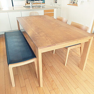 机/マスターウォールのテーブル/無垢の家具のインテリア実例 - 2020-05-25 09:58:27