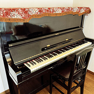 古いピアノ/diapason/ディアパソンのピアノ/築40年/古道具好き...などのインテリア実例 - 2023-03-10 10:22:05