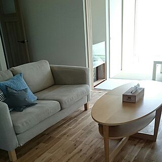 部屋全体/IKEA/無垢床 ナラ材/ニトリのインテリア実例 - 2016-05-31 09:16:51