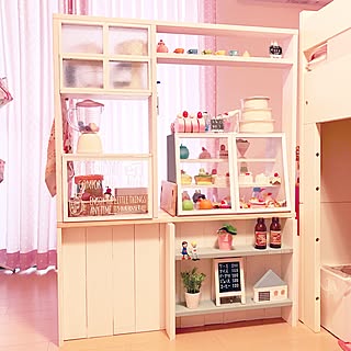 棚/女の子の部屋/娘の部屋/フレーム/ショーケース...などのインテリア実例 - 2017-06-08 23:08:15