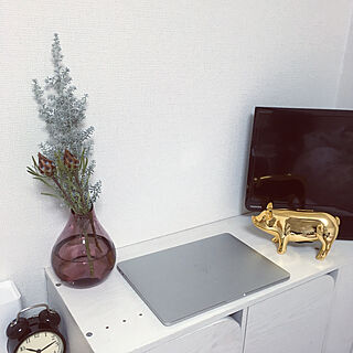 IKEA/雑貨/一人暮らし/狭い部屋/机のインテリア実例 - 2020-12-17 18:48:04