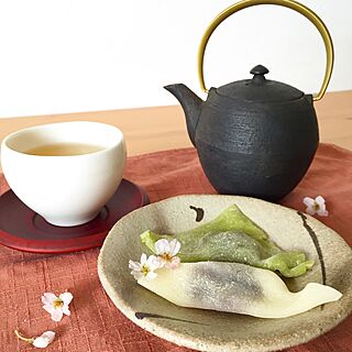リビング/桜/お茶の時間/お茶/山形鋳物...などのインテリア実例 - 2015-04-09 09:45:02