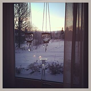 リビング/view out the window/cold winter morningのインテリア実例 - 2013-01-11 17:40:05
