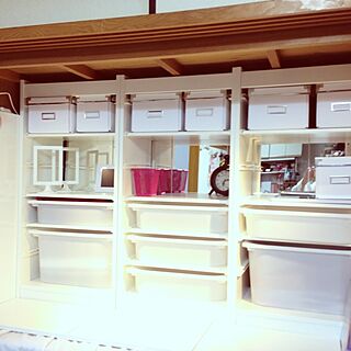 棚/IKEA/見せる収納/前の家のインテリア実例 - 2013-06-04 20:38:38