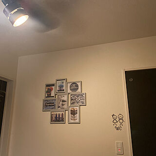 照明/モノトーン/IKEA/壁/天井のインテリア実例 - 2021-10-01 22:37:31