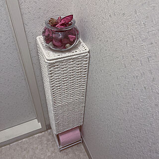 Pink/toilet /3DK/ニトリ/バス/トイレのインテリア実例 - 2022-04-03 11:07:42