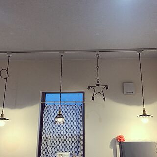 壁/天井/いいね♪いつもありがとうございます❤️/照明/100均のインテリア実例 - 2017-05-14 05:10:35