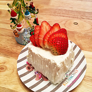 机/味見/誕生日ケーキ/クリスマスのインテリア実例 - 2017-12-14 09:27:28