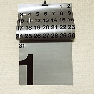 壁/天井/Ｄ-BROS/カレンダー2016/カレンダーのインテリア実例 - 2015-12-25 00:39:05