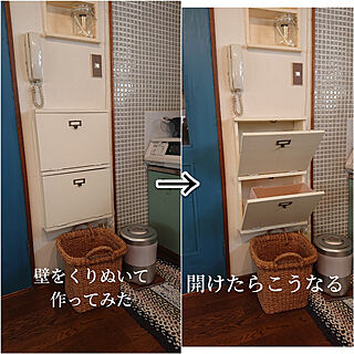 キッチン/収納スペース/分別ゴミ箱DIYのインテリア実例 - 2021-07-17 18:41:17
