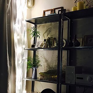 壁/天井/ライト照明/IKEA/一人暮らし/観葉植物...などのインテリア実例 - 2017-03-10 22:03:46